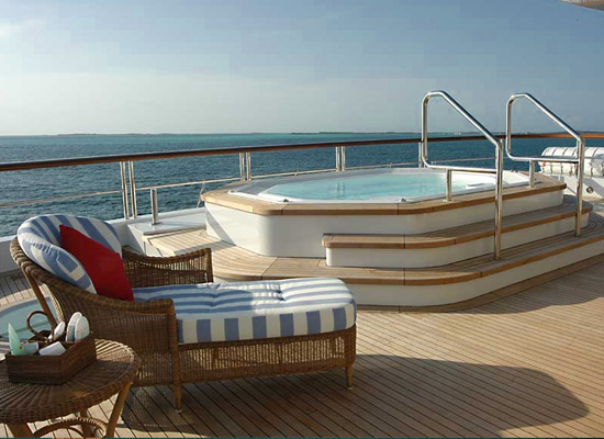 Motor Yacht Polar Star - Outdoor Jacuzzi Spa Pool